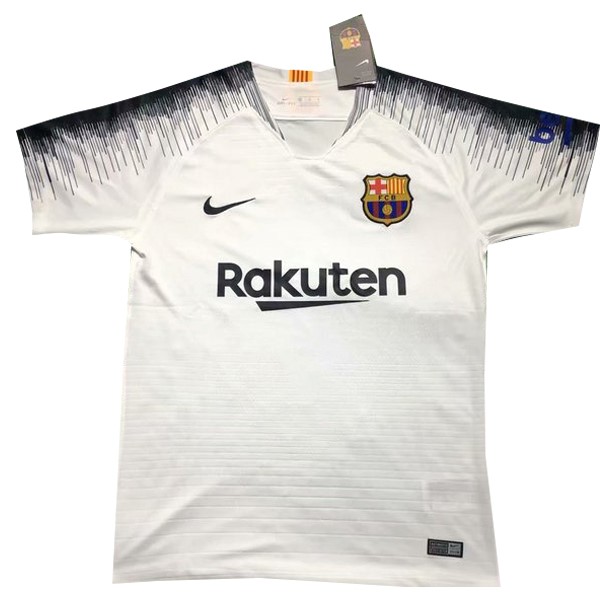 Trikot Trainingsshirt Barcelona 2019-20 Weiß Grau